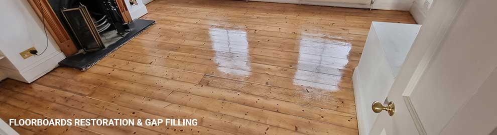 Floorboards repairs and sealing