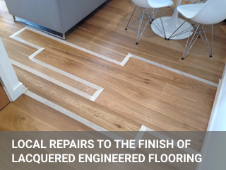 Floor renovation project in Finchley Central